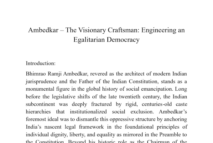 write deep history and policy articles